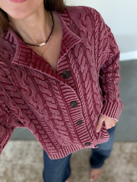 Joy Chunky Knit Cardigan