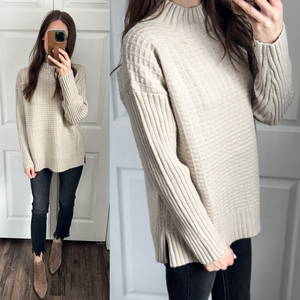 Just ONE More Taupe Sweater