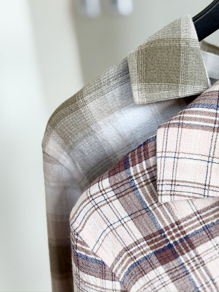 Branson Buttery Plaid [Olive Mix & Mauve Mix]
