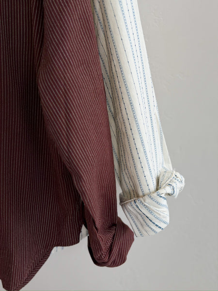 Brown Sugar Stripe Button Down