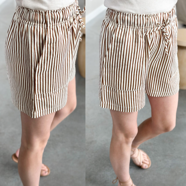 Eva Stripe Shorts