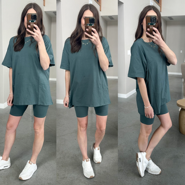 Cotton Stretchy Biker Sets [3 colors]