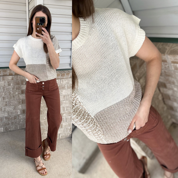 Jen High Rise Button Fly Espresso Jeans