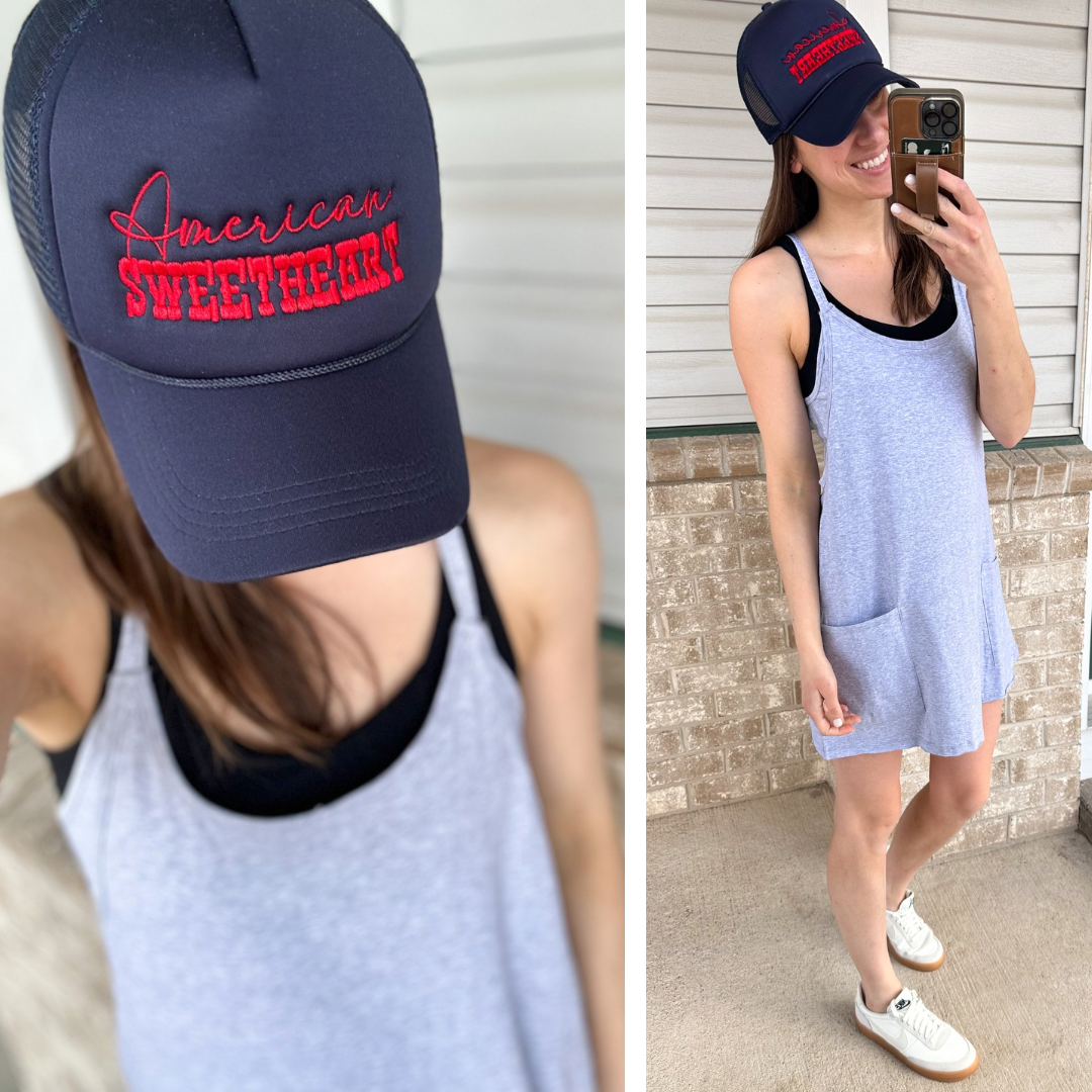 American Sweetheart [navy] Trucker Hat