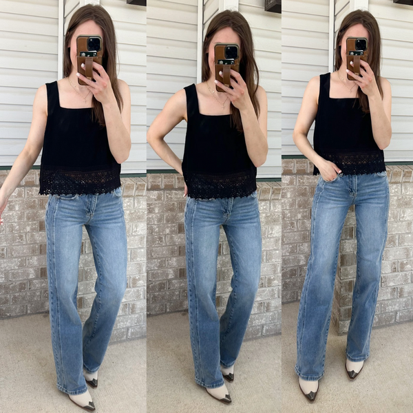 Bravo High Rise Seam Jeans