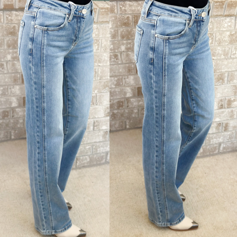 Bravo High Rise Seam Jeans