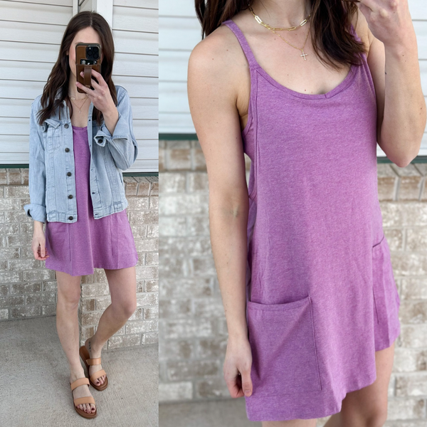 Summer Romper Dresses [black, grey, red, plum]