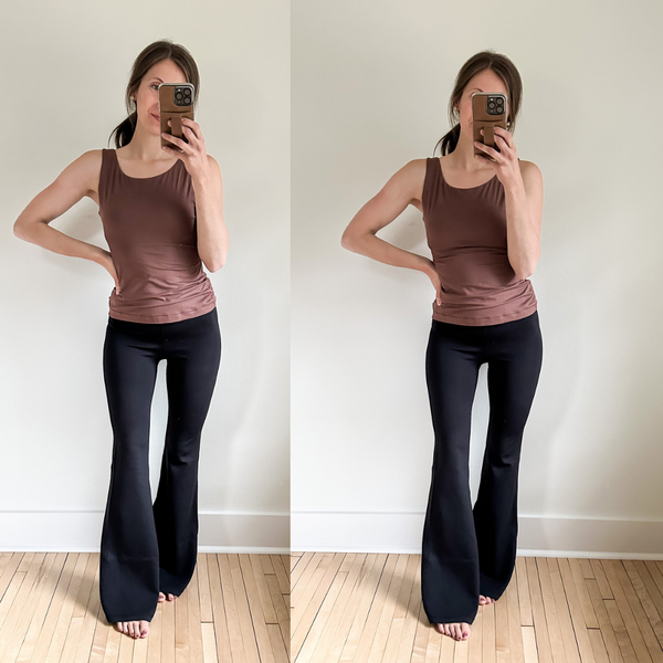 Rally Ribbed Flare Leggings