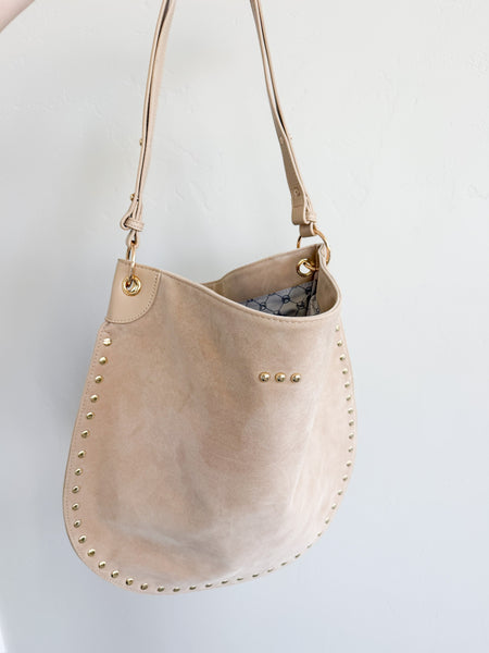 Suede Boho Tote Bags