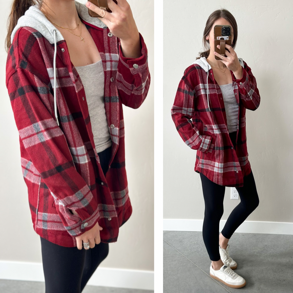 Fall Essential Hooded Shackets [3 colors] *