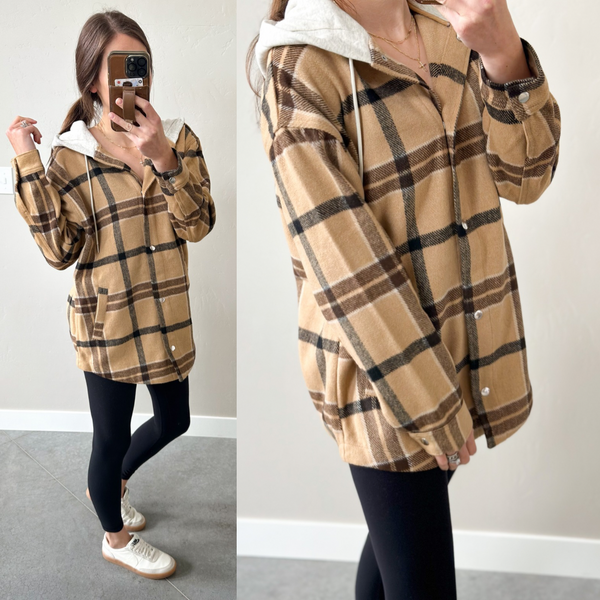 Fall Essential Hooded Shackets [3 colors] *