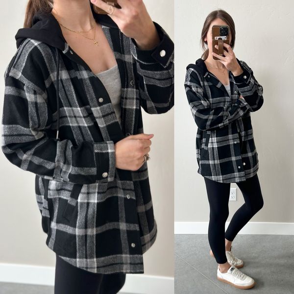 Fall Essential Hooded Shackets [3 colors] *