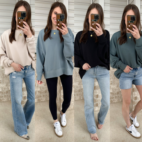 Classic Crew Ribbed Crewneck