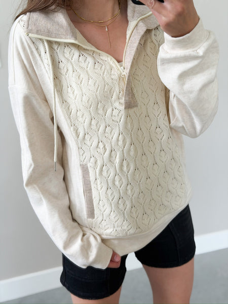 Geneva BUTTERY Soft 1/2 Zip Pullover
