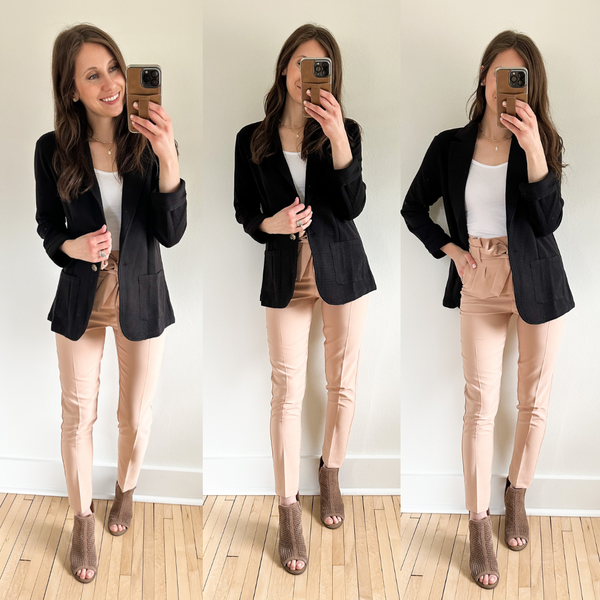 Career Blazer [textured black]
