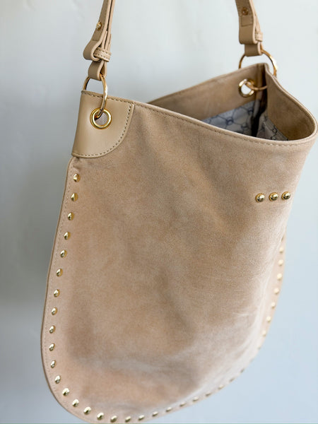 Suede Boho Tote Bags