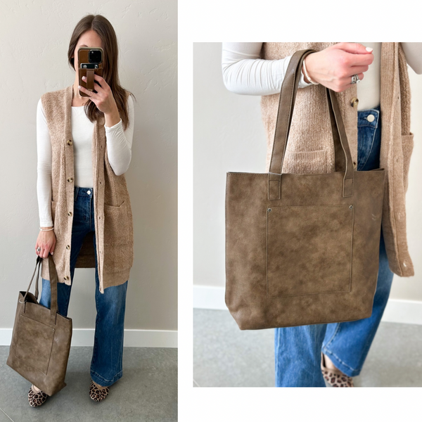 Cloe Teddy Knit Vest