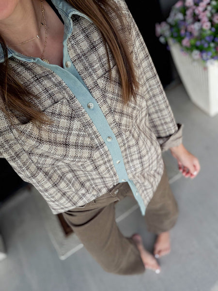 Western Maple Button Down