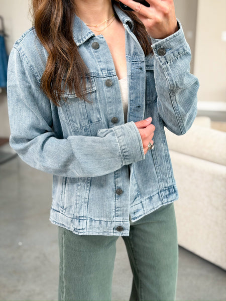 There is No Way that is Denim Jacket [light to medium wash]