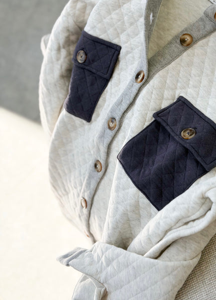 Quinny Quilted Shacket