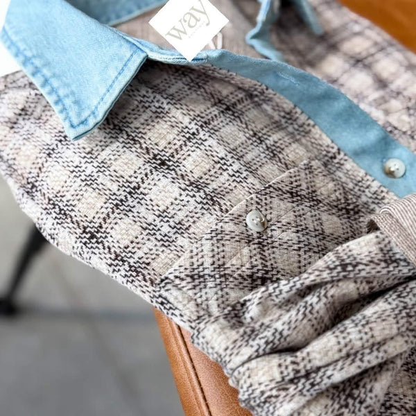 Western Maple Button Down