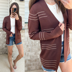 Choco Butter Soft Light Cardigan