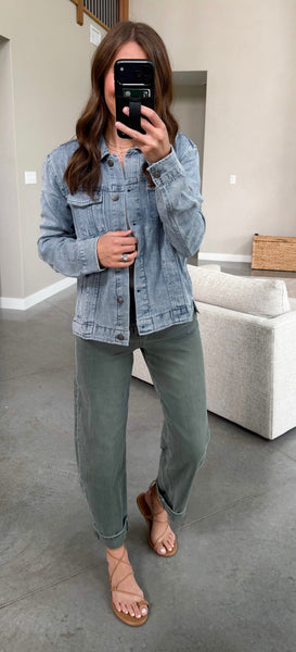 There is No Way that is Denim Jacket [light to medium wash]