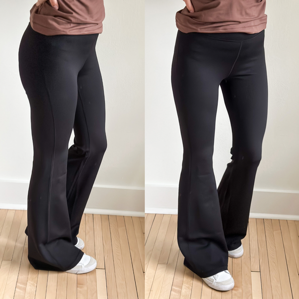 Rally Ribbed Flare Leggings