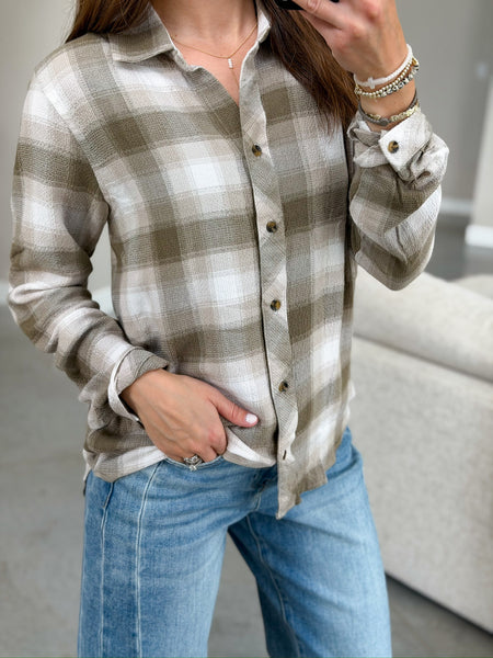 Branson Buttery Plaid [Olive Mix & Mauve Mix]