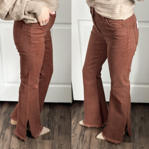 Billy Espresso Flare Jeans