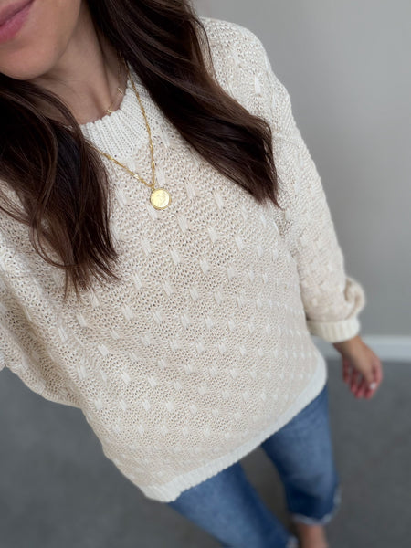 Clearly Ready Knit Pullover