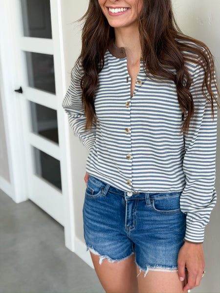 Clarity Stripe Cardigan