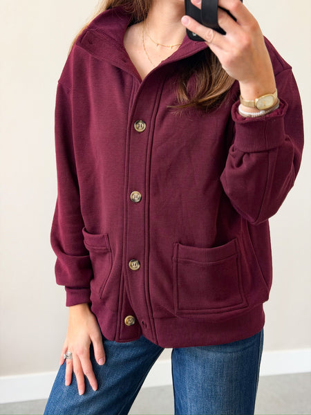 Kelli Sweatshirt Cardigan