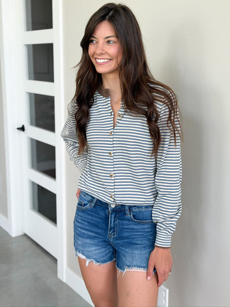 Clarity Stripe Cardigan