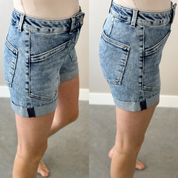 Gene High Rise Shorts