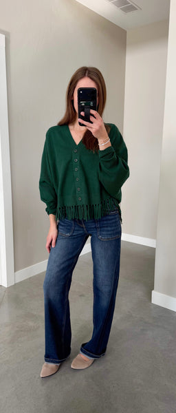 Forest Fringe Cardigan