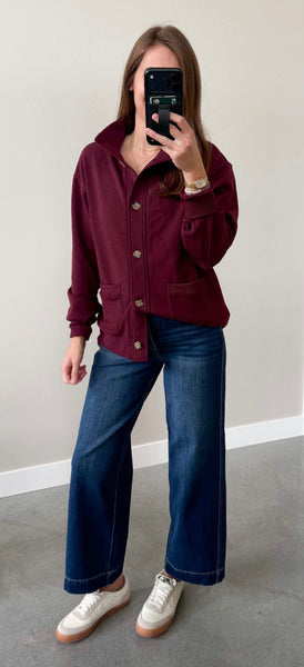 Kelli Sweatshirt Cardigan
