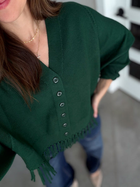 Forest Fringe Cardigan