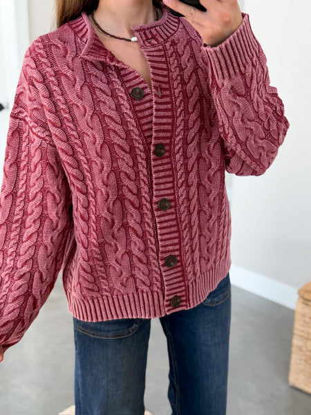 Joy Chunky Knit Cardigan
