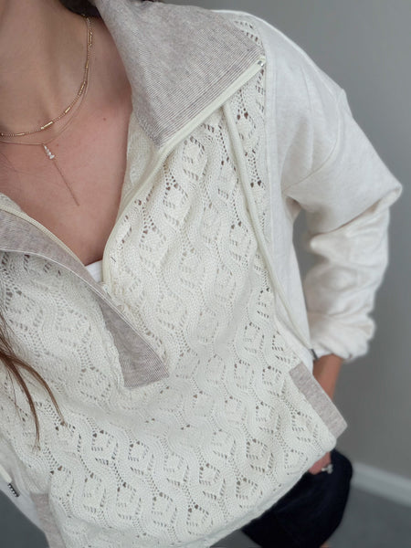 Geneva BUTTERY Soft 1/2 Zip Pullover