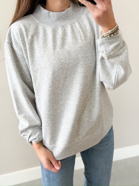 Heidi Butter Mock Neck