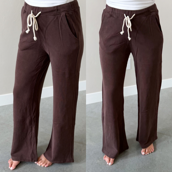 Cliff Mocha Sweatpants