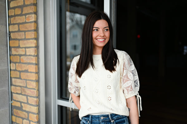 Dora Knit Texture Top