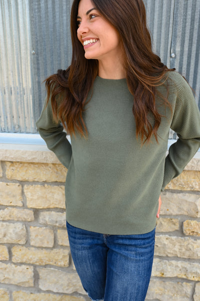 Blair Ribbed Boatneck Sweater