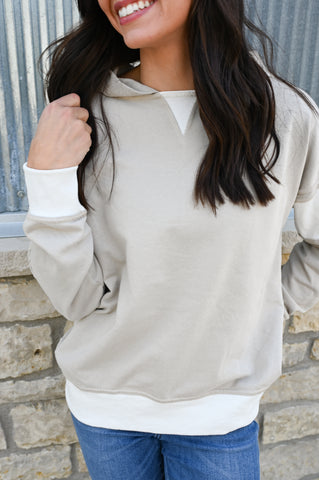 Coco Beige Hoodie