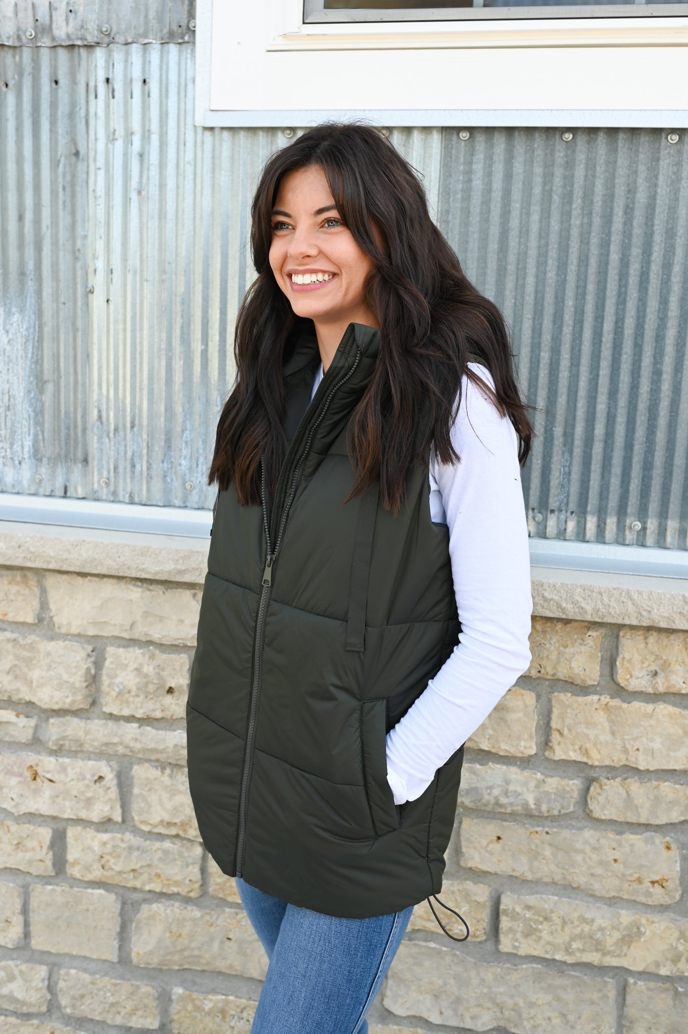 Survival Mode Vest [Olive & Black]