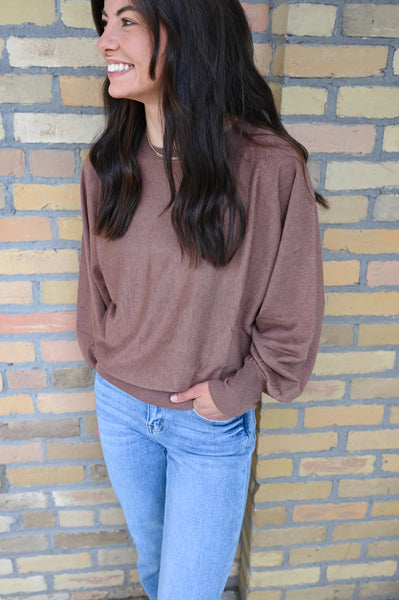 Carry On Mocha Sweater