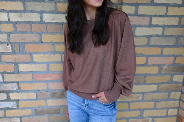 Carry On Mocha Sweater