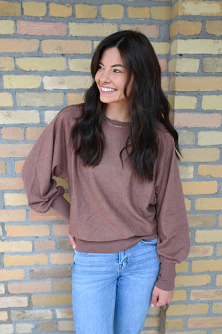 Carry On Mocha Sweater