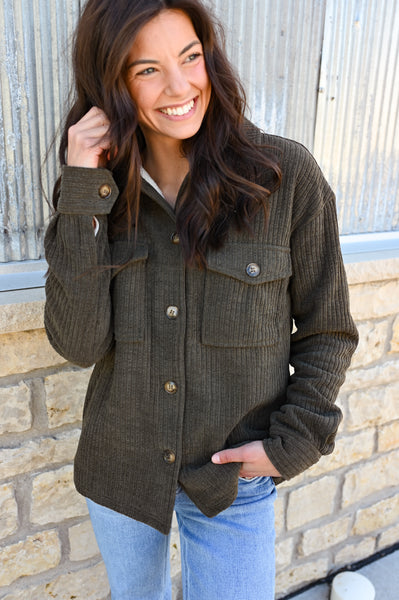 Coziest Morning Shacket